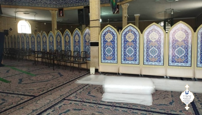 پارتیشن مذهبی نمازخانه