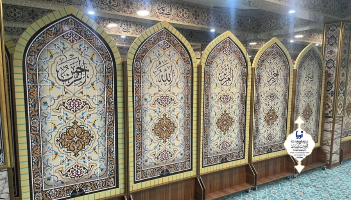 پارتیشن مذهبی چوبی