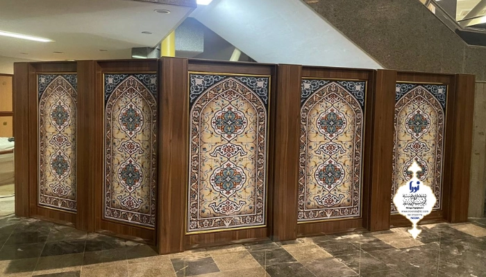 پارتیشن مذهبی چوبی
