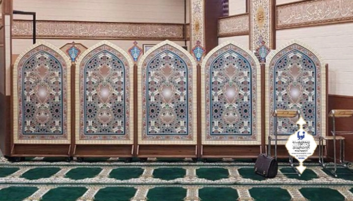 پارتیشن مذهبی چوبی