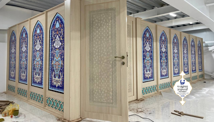 پارتیشن نمازخانه - پارتیشن چوبی نمازخانه