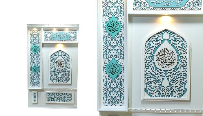دکور برجسته نمازخانه